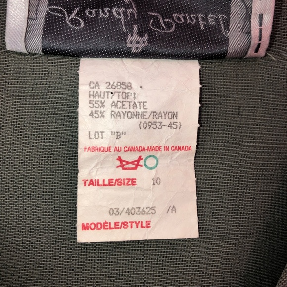 Vintage Pant Suit, Randy Pantel for The Bay, size 10 - Picture 5 of 11